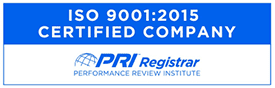 PRI PRI Registrar ISO 9001 Certified logo