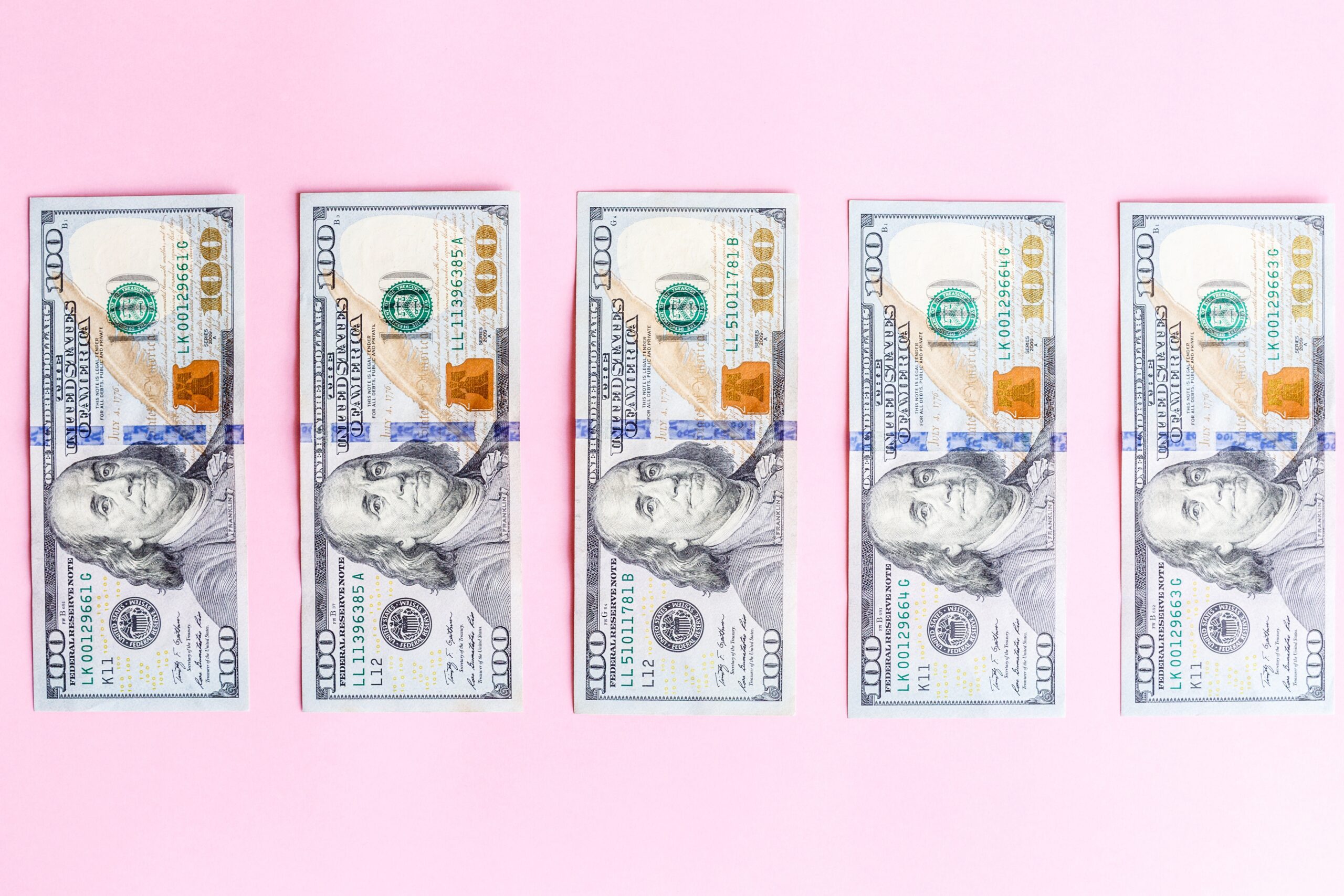 Background with cash money american hundred dollar bills isolate Chemical